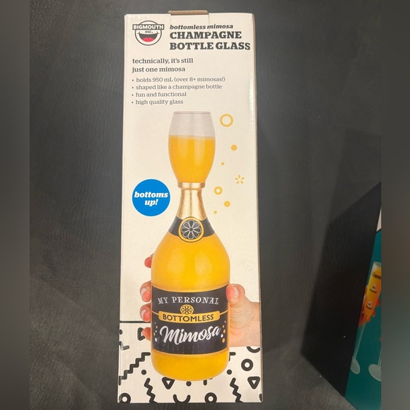 Other - BigMouth The Bottomless Mimosa Glass